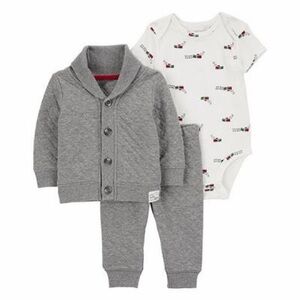 Gray Baby Outfit Set! 6m like new
